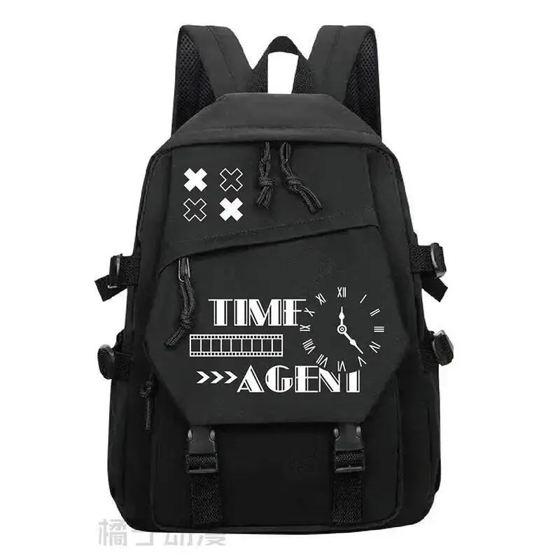 

Anime Game Black White Pink Green Link Click Student School Bags Large Capacity Mochilas Backpacks For Gift