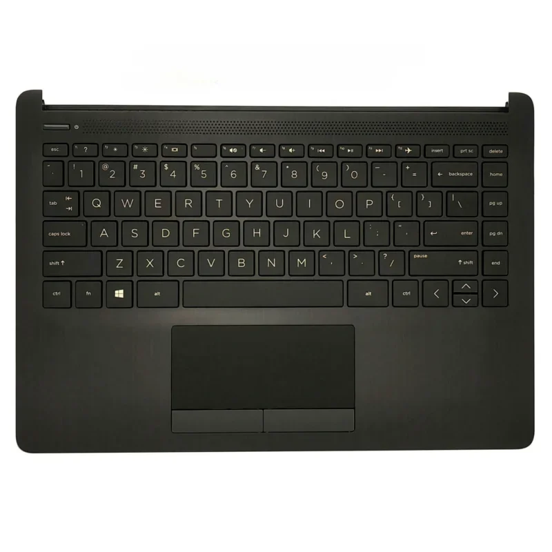 New for HP jet-CF 14z-dk bubble palmrest non-backlit touchpad keyboard l24818-001