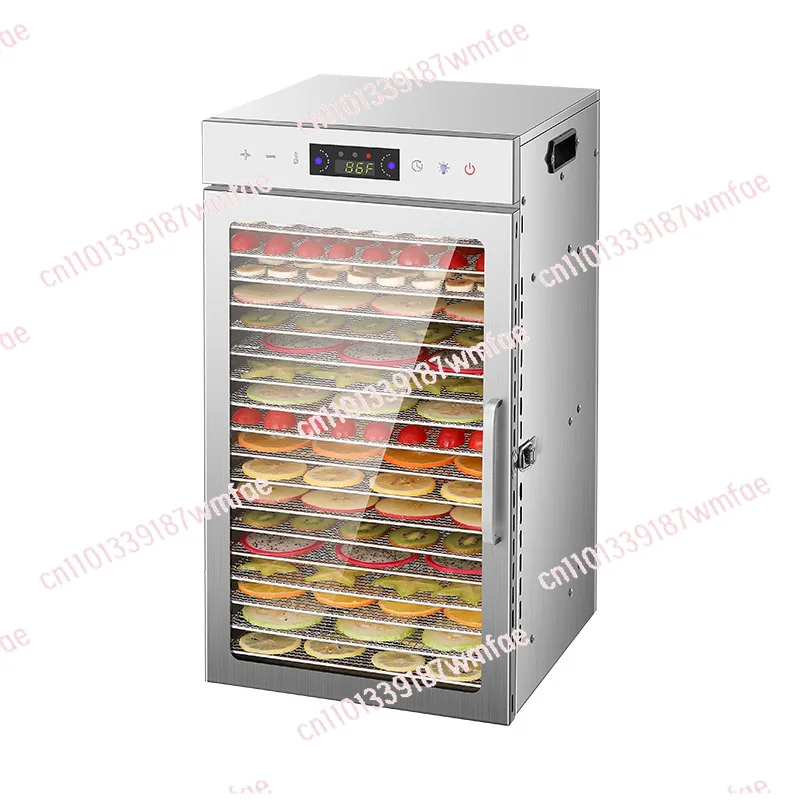 18-Layer Commercial Fruit Drying Machine Multifunctional Vegetable Dried Meat Dehydration Air Drying Machine Household Snacks