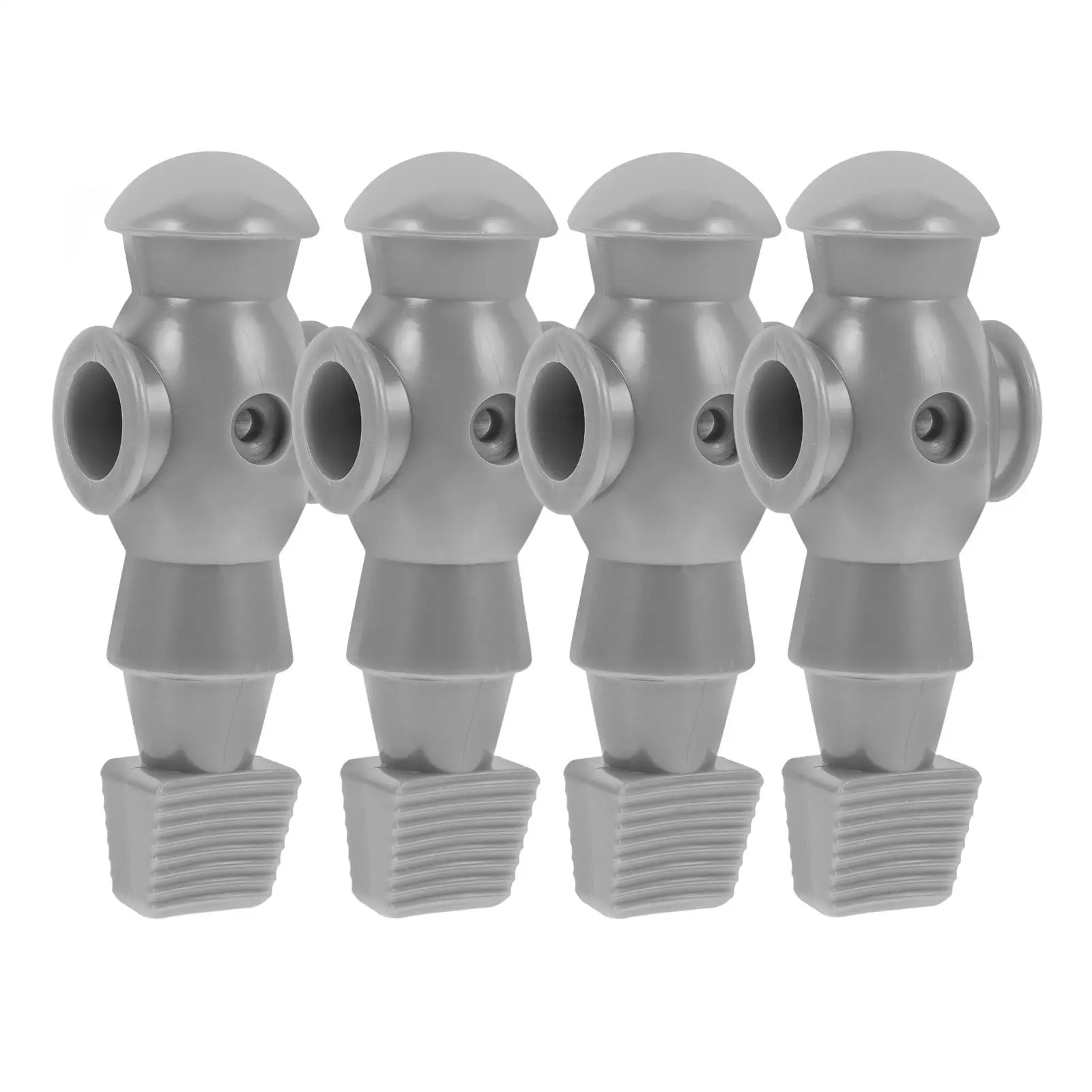 

4 Pcs Table Football Player Figures Desk Soccer Accessories Resin Replacement Parts Color Foosball Athletes Team