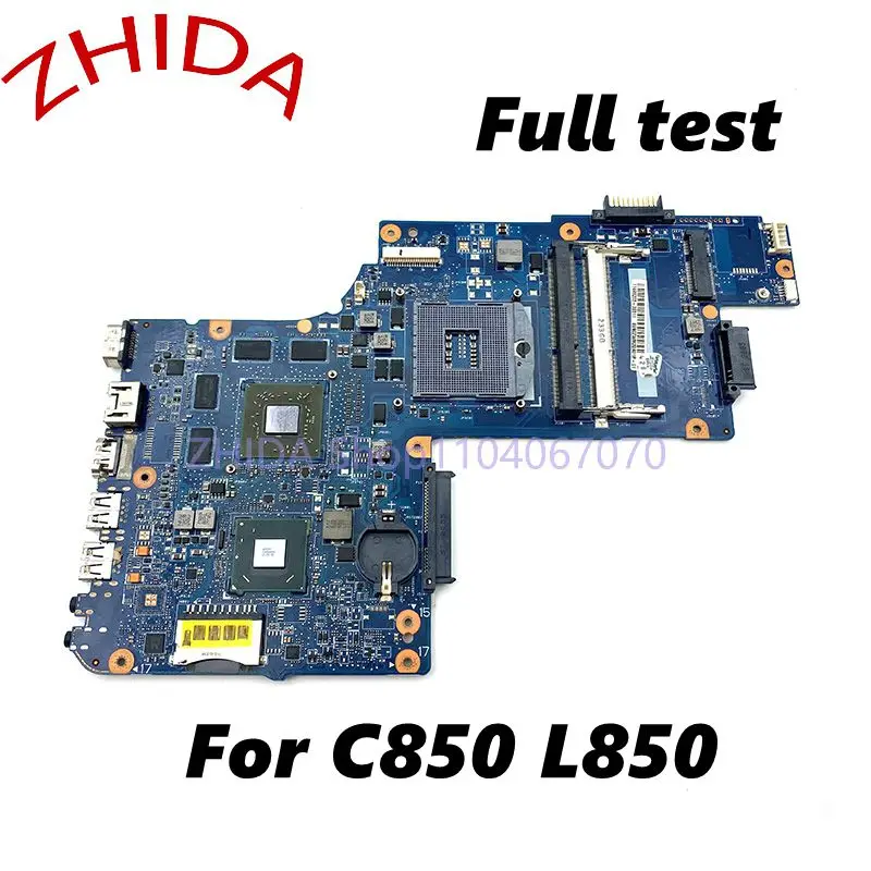 For H000038410 H000052750 H000051770 H000050770 Toshiba Satellite C850 L850 laptop motherboard HM76 DDR3 HD7600M GPU main board