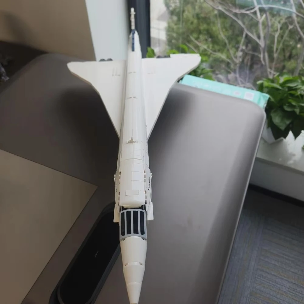 2025 Neues Airbus Concorde Bausatz Supersonic Airliner Space Shuttle Modell Lernspielzeug für Kinder Geburtstagsgeschenk