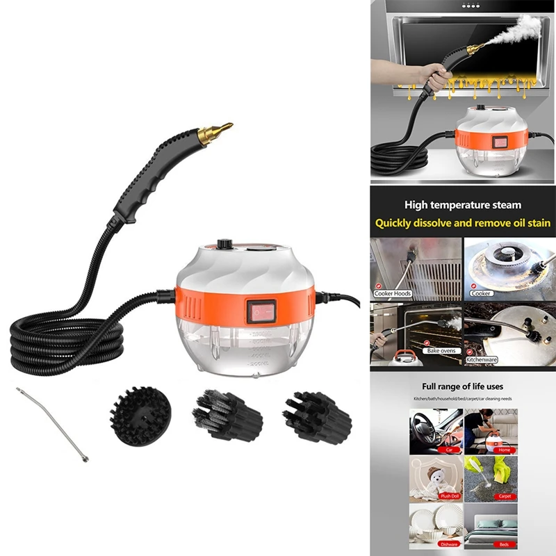 

2800W Household Appliance Steam Cleaner High Temperature Kitchen Hood Car Cleaning Machine Acidproof