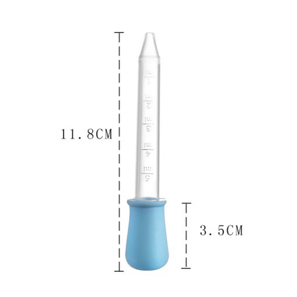 5ML Kind Baby Dropper Medizin Feeder Kind Medizin Gerät Silikon Pipette Flüssige Lebensmittel Dropper Kunststoff Infant Utensilien – Detail 4