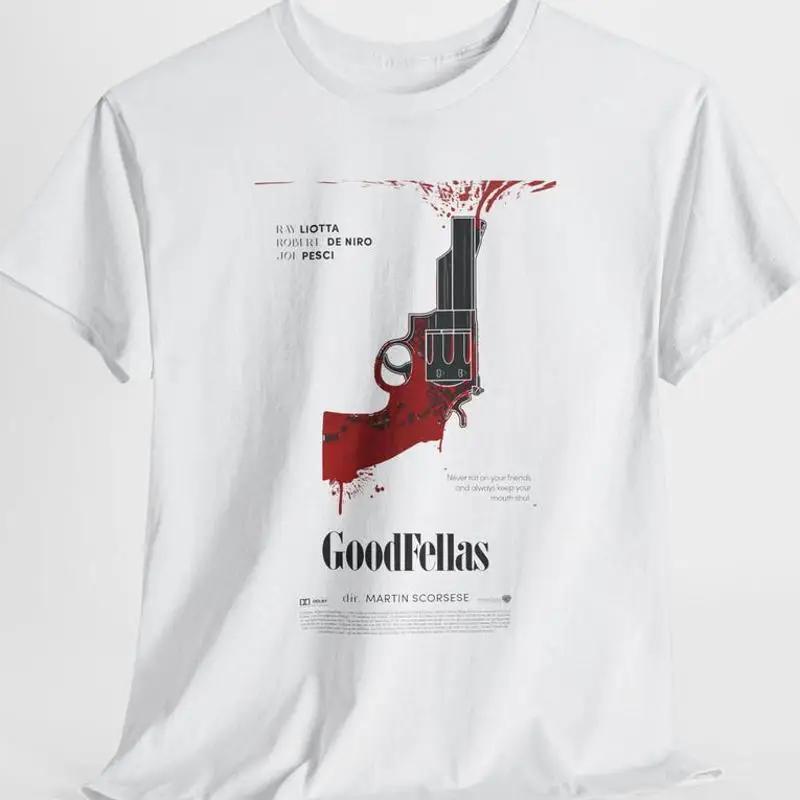 GoodFellas Robert De Niro Ray Liotta Joe Pesci Scorsese T-Shirt