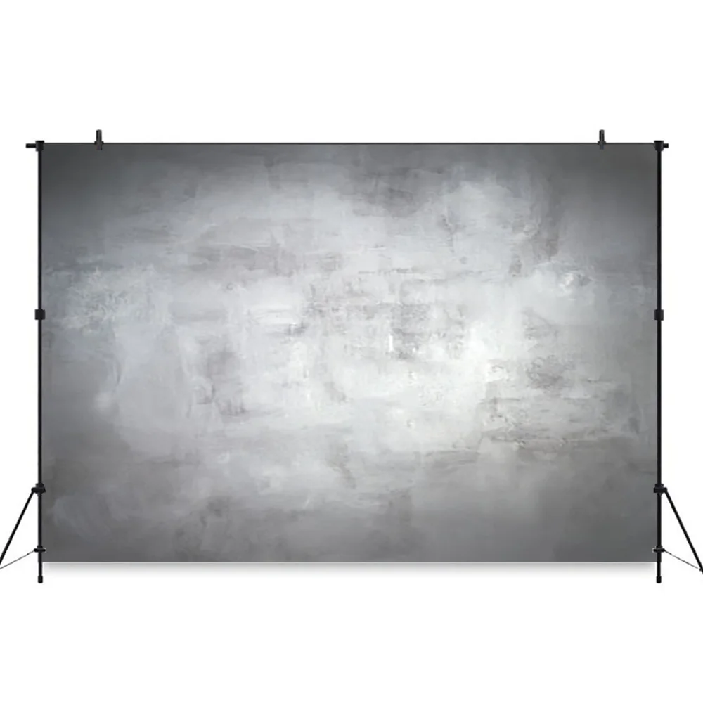 写真用のモノクロ背景、誕生日ケーキのスマッシュ、子供の写真撮影バナー、肖像画の背景、子供の小道具、灰色