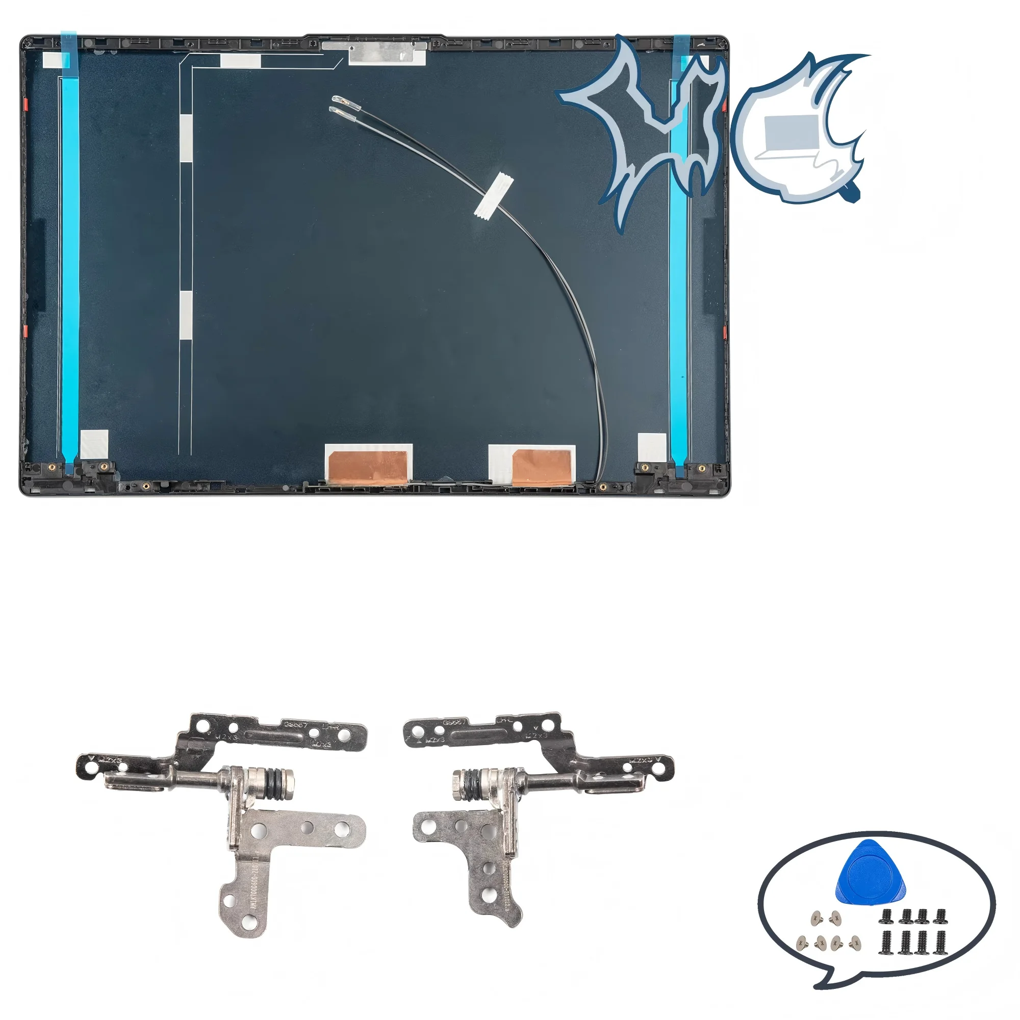 Nieuwe Case Voor Ideapad 5 15IIL05 15ITL05 15ARE05 15ALC05 LCD Back Cover Screen Deksel Voorkant Scharnieren Palmsteun Bodem Shell