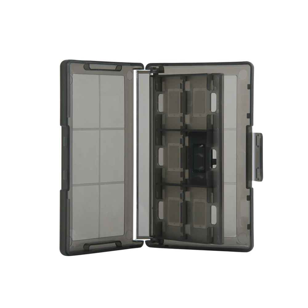 12 + 2 في 1 بطاقات الألعاب حافظة الذاكرة SD بطاقة صندوق تخزين محمول الغطاء الواقي هارد شل لنينتندو سويتش OLED لايت