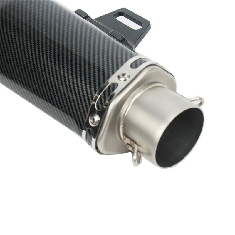 51 mm Universal-Einlass-Motorradauspuff R11-Schalldämpfer mit DB-Killer für Ninja650 Z750 Z800 MT03 R6 R3 R25 Z400 Z900 MT07 MT09 – Detail 5