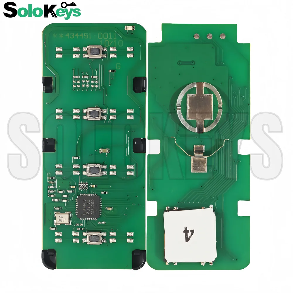 SOLOKEYS  89994-BZ041 89994-BZ170 89994-BZ050 For Toyota Raize Rocky Smart Remote Key 434Mhz FSK 4A HITAG AES Chip Keyless Go