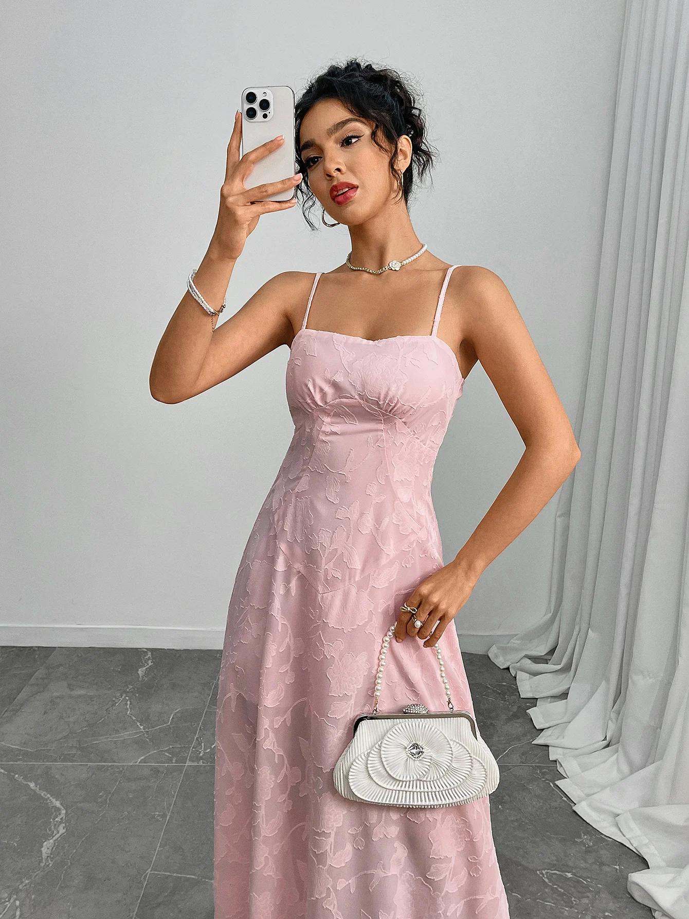 Women\'s Sexy Sleeveless Backless Floral Dress Vacation Date Spicy Girl Long Dresses Summer