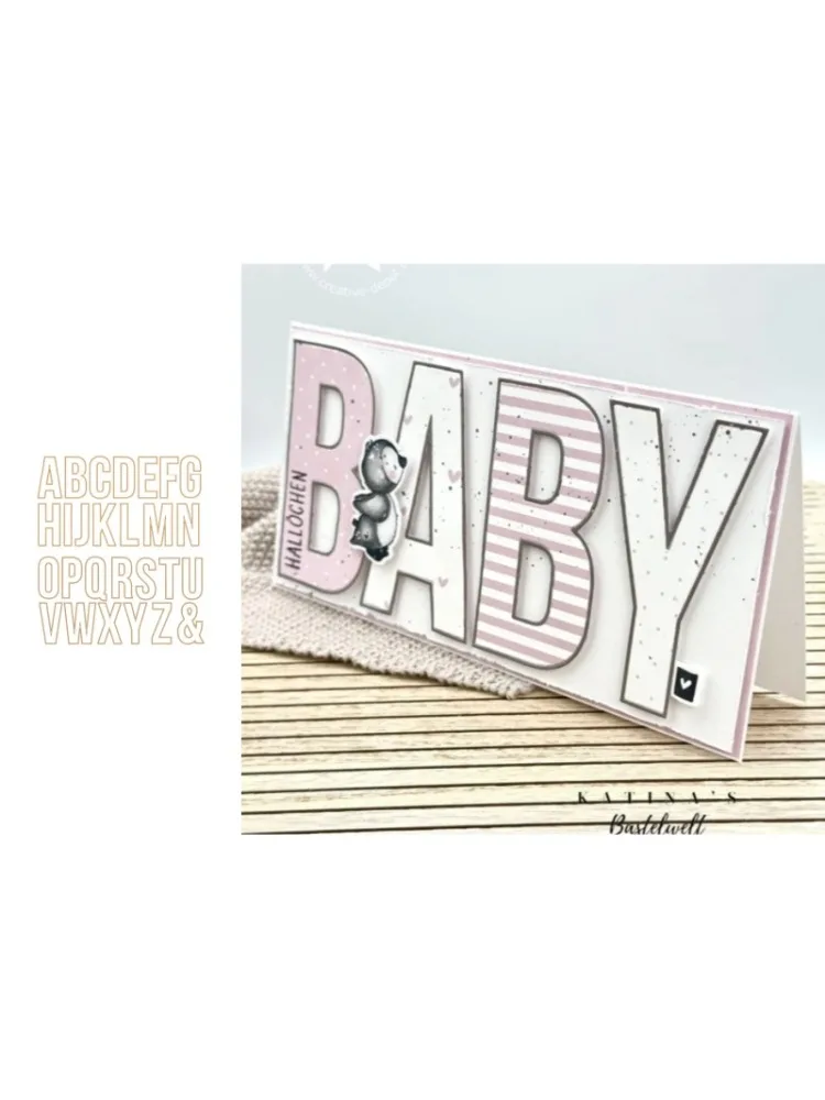 Neu eingetroffen: Vorverkauf von Baby-Stanzformen und Stempeln für DIY-Scrapbooking/Fotoalben, dekorative Prägung, DIY-Papierkarten