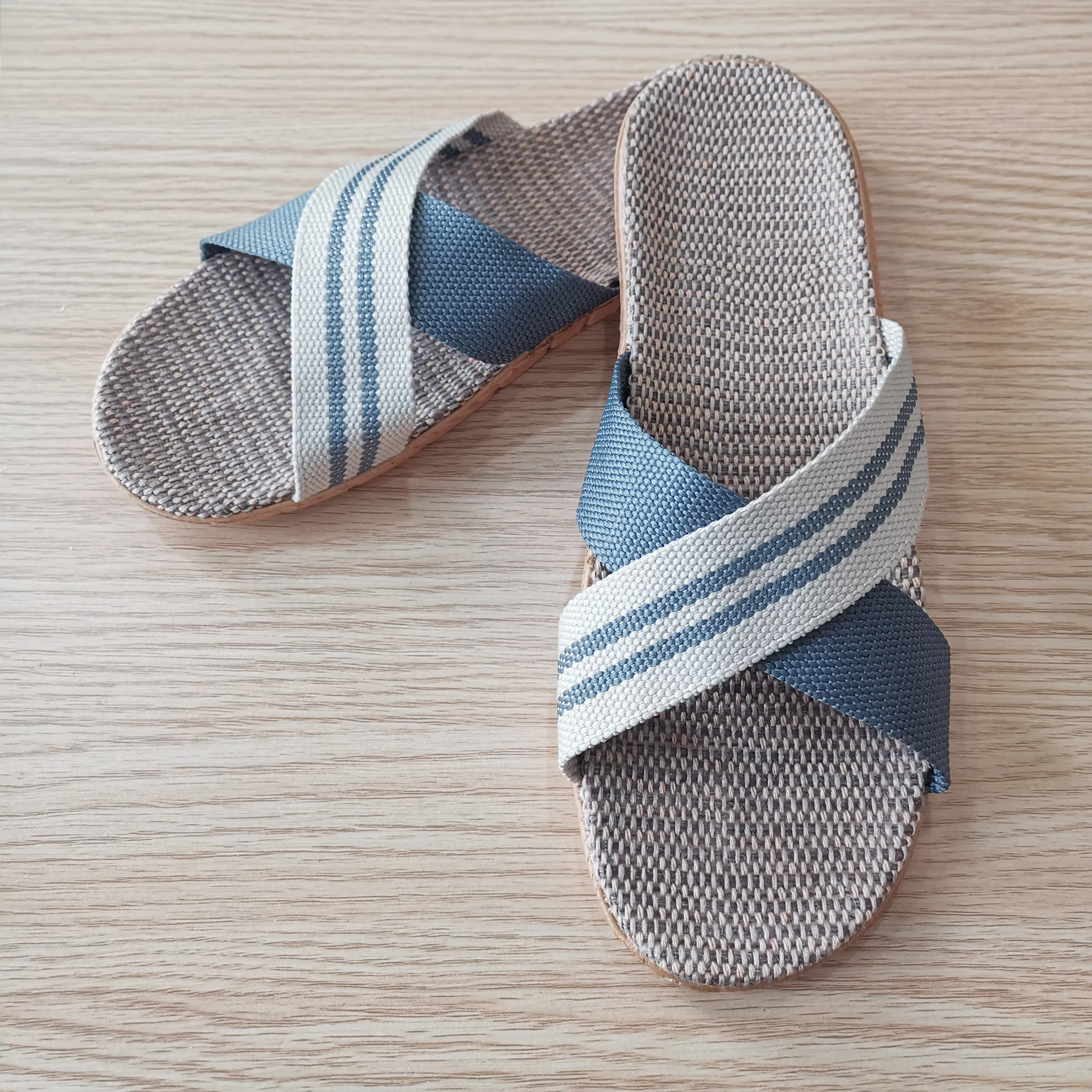 Home Slippers Spring, Autumn and Summer Indoor Non-Slip Silent Floor Slippers