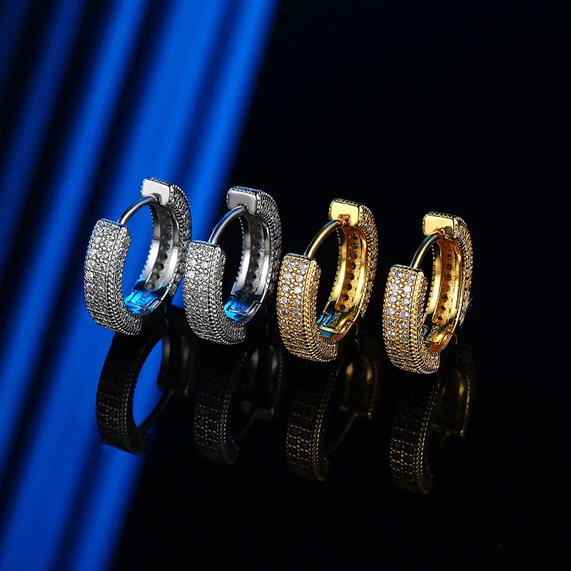 Moissanite Earrings for Women Lab Grown Diamond Ear Studs 925 Sterling Silver Fine Jewelry Gift