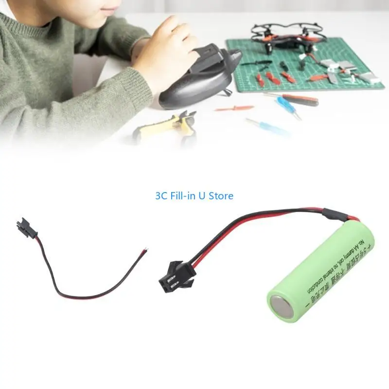 G8TA Not Conductive 2A Battery Placeholder Replacement Female Terminals with Wire