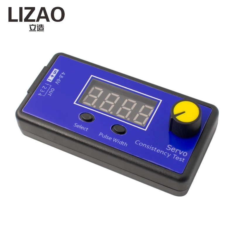 LIZAO 4CH Servo / ESC Tester Consistency Control for RC Car Airplane Helicopter Digital Steering Servo 2us