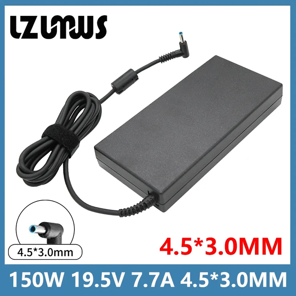 150W 19.5V 7.7A 4.5*3.0MM  Adapter Charger For HP ZBook 15U G3 G4  TPN-CA11 TPN-DA09 OMEN 15 775626-003  ZBook Studio G5 G6
