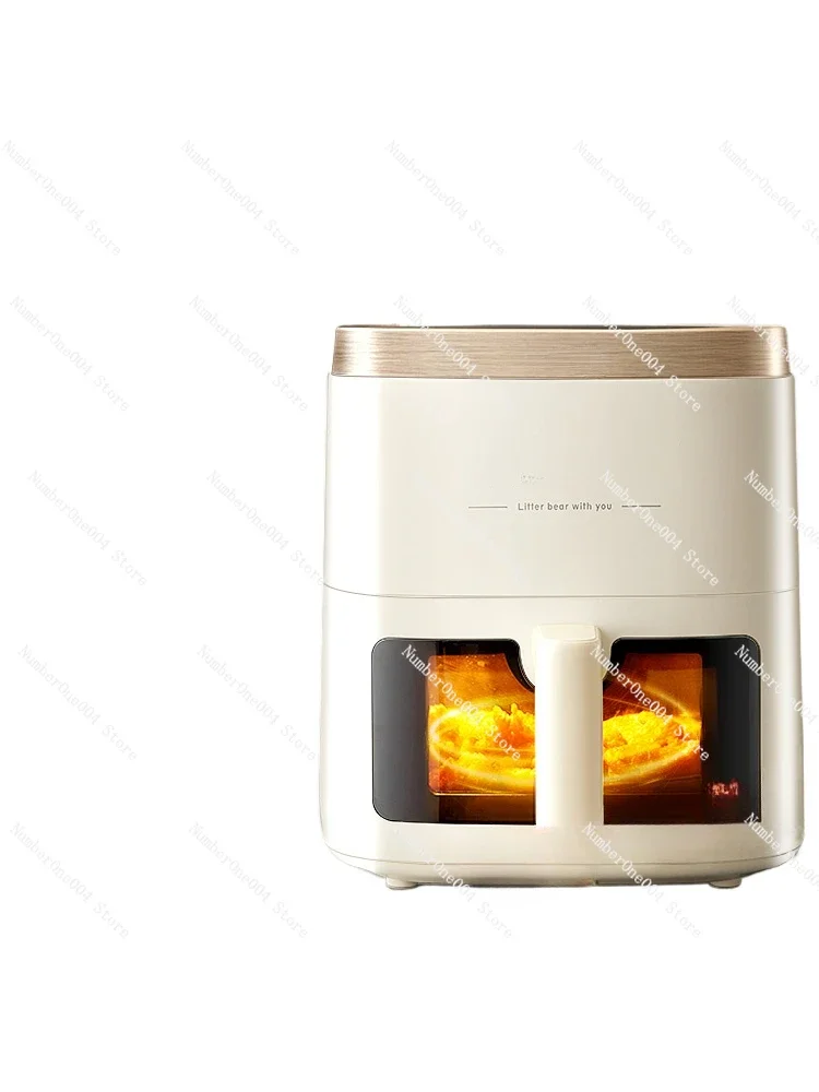 Baking Air Fryer Household Visual New Large Capacity Oven Air Fryer Multi-Function All-in-One Machine