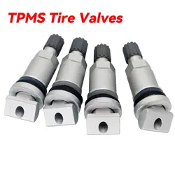 4x TPMS Wheel Valve Stems Replacement Repair Kit Car Tyre Pressure Monitoring Sensor For Ford Chrysler Kia Sportage Sorento Ceed