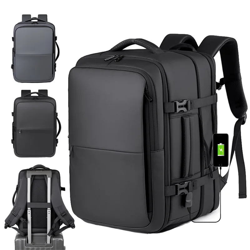 

Multifunctional large-capacity computer bag Men's business commuting expansion Shoe compartment Business travel backpack Portabl