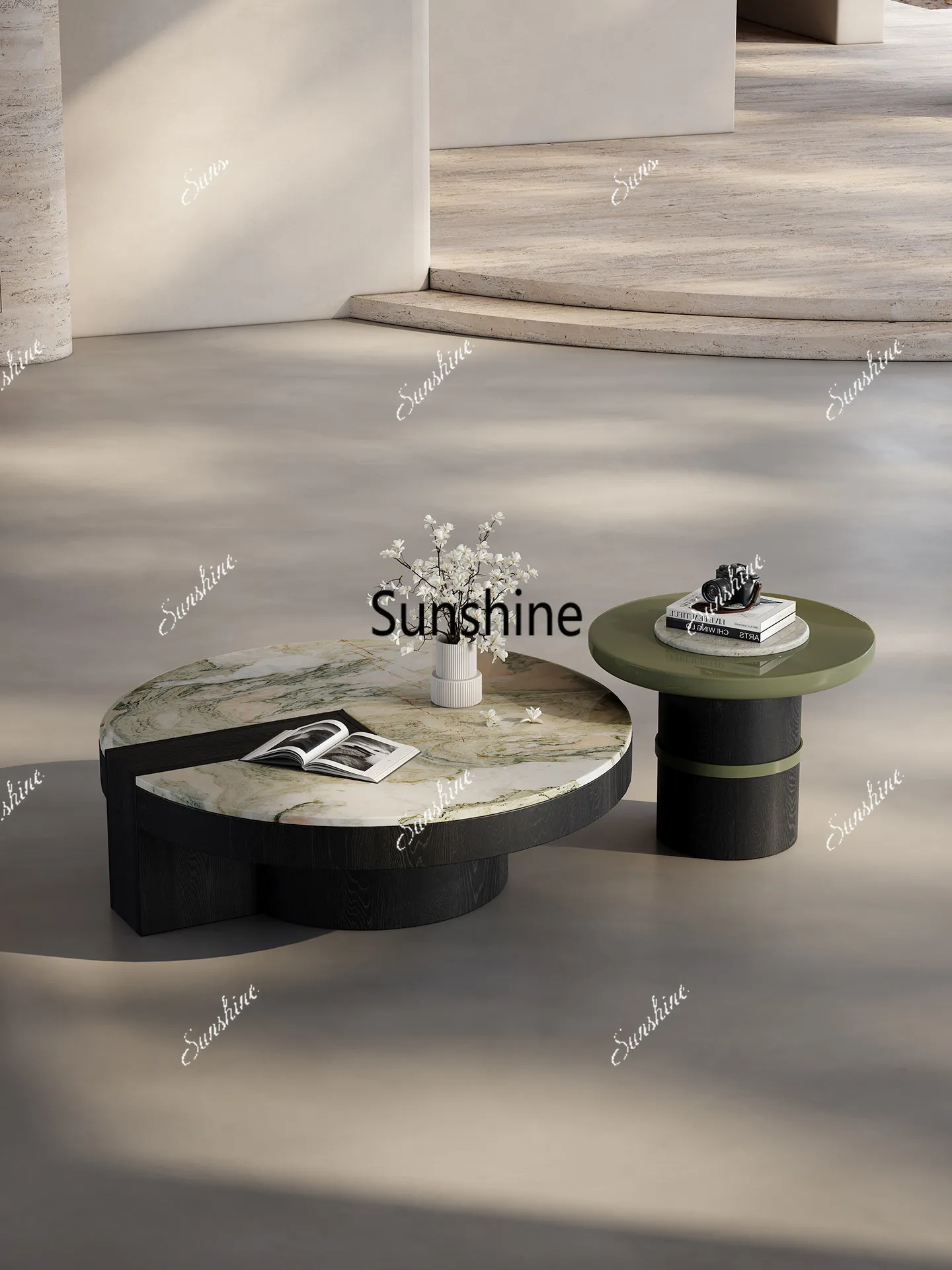 

Living room home minimalist creative high-end tea table