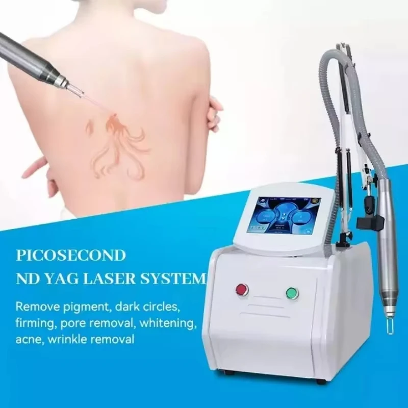 

Portable Nd Yag Pico 755 1320 1064 532nm Picosecond Laser Beauty Machine For Tattoo Removal Beauty Machine