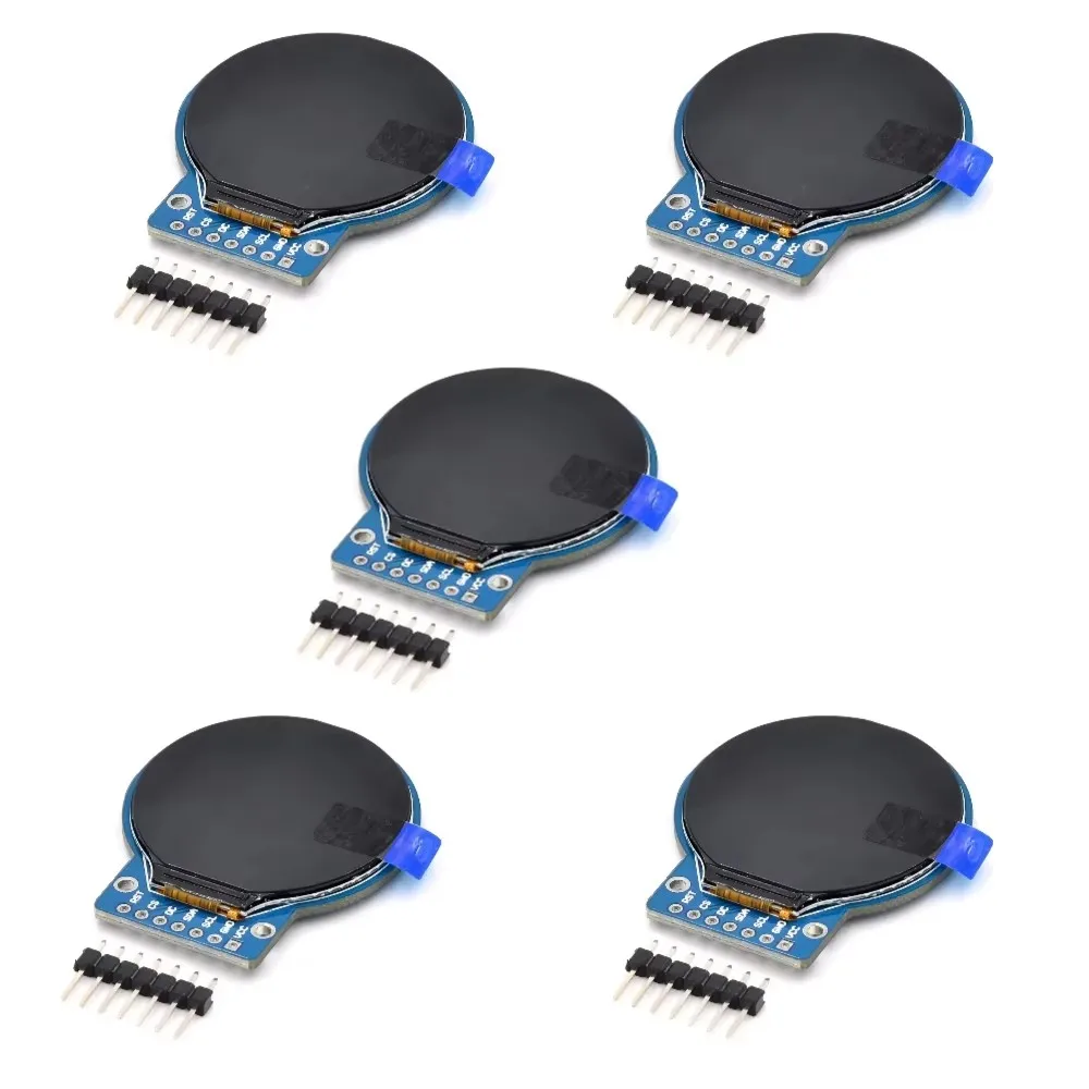 Display TFT Modulo display LCD TFT da 1,28 pollici Rotondo RGB 240*240 GC9A01 Driver 4 fili Interfaccia SPI 240x240 PCB per Arduino