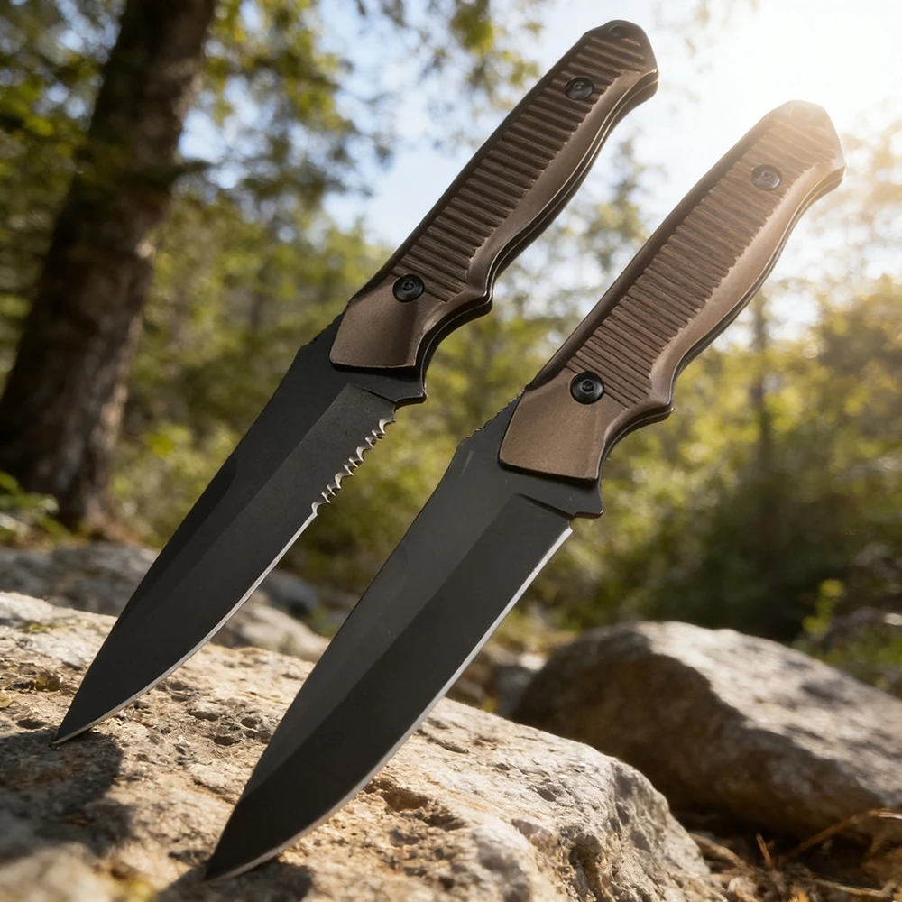 Wilderness Adventure Exploration Utility Knife Pocket EDC Ca