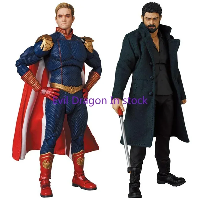Medicom MAFEX The Boys The Homelander Wilhelm Billy Butcher نموذج لجسم مجموعة لعبة هدية متوفرة في المخزون