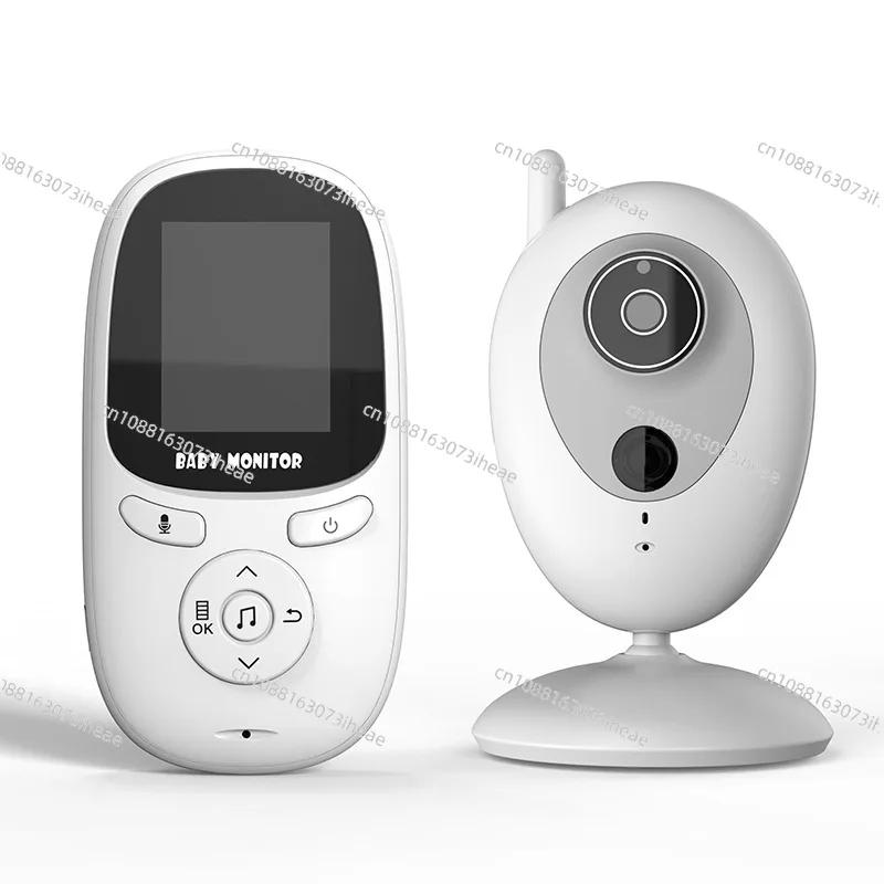 Беспроводная радионяня R306 — цифровой экран 2,0 дюйма, ночное видение, двустороннее аудио, датчик температуры и колыбельные Беспроводная радионяня R306 — цифровой экран 2,0 дюйма, ночное видение, двустороннее аудио, датчик температуры и колыбельные