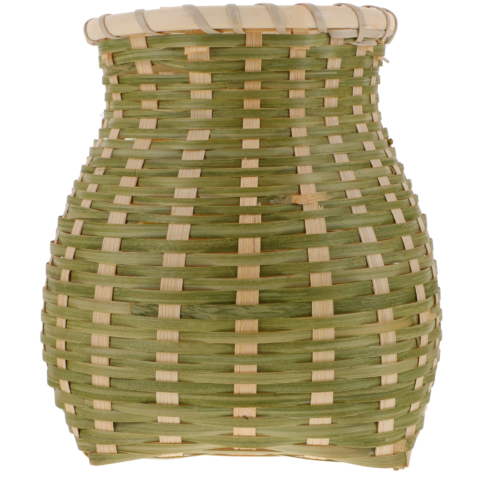 

Bamboo Woven Basket Mini Back Friendly Storage Small Basket Decorative Pack Ethnic Style Fruit Container