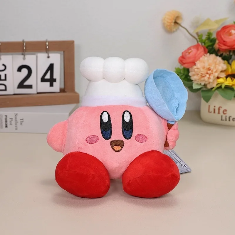 Hot Game Star Kirby Sword Kirby Toy High Quality Cartoon Stuffed Peluche Doll Great Christmas Birthday Gift for Children