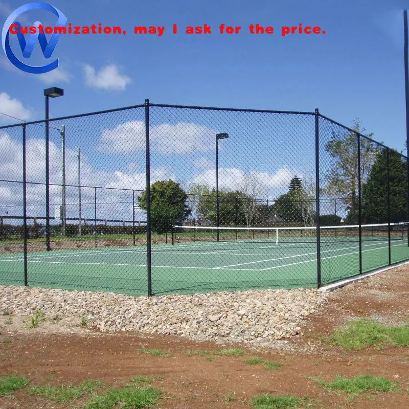 

custom.Standard Baseball Field Fencing Farm and Field Galvanized Steel Chain Link Wire Fence