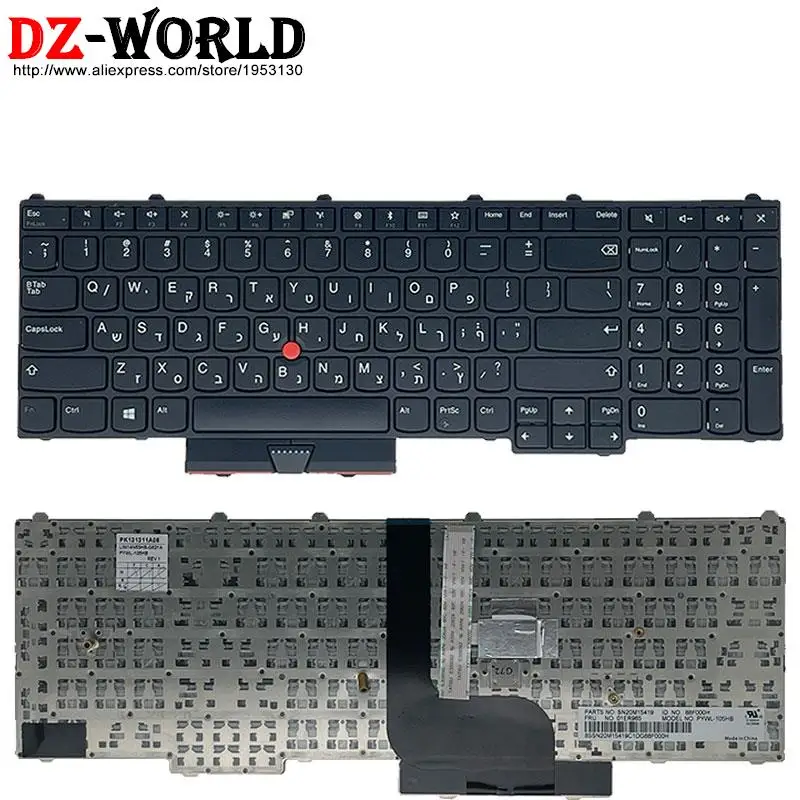 Keyboard for Lenovo Thinkpad P51 P71 P50 P70 Laptop US RU ARA TH HB KZ 01ER951 01ER974 01ER956 01ER990 01ER985 01ER965