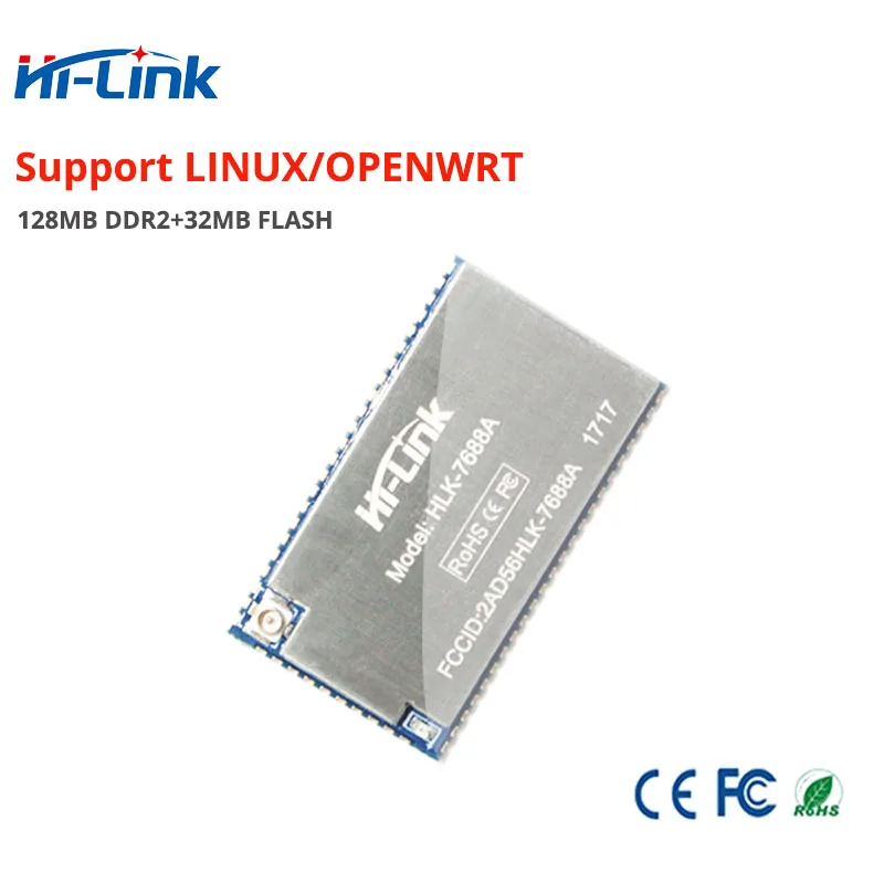 Free Ship MT7688AN Linux and Openwrt Transmission WiFi Router Module for Industry HLK-7688A