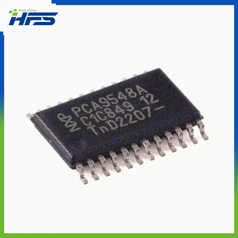 Chip de comutação de ônibus original com reset, 8 canais I2C, PCA9548APW, 118 TSSOP-24, 5pcs