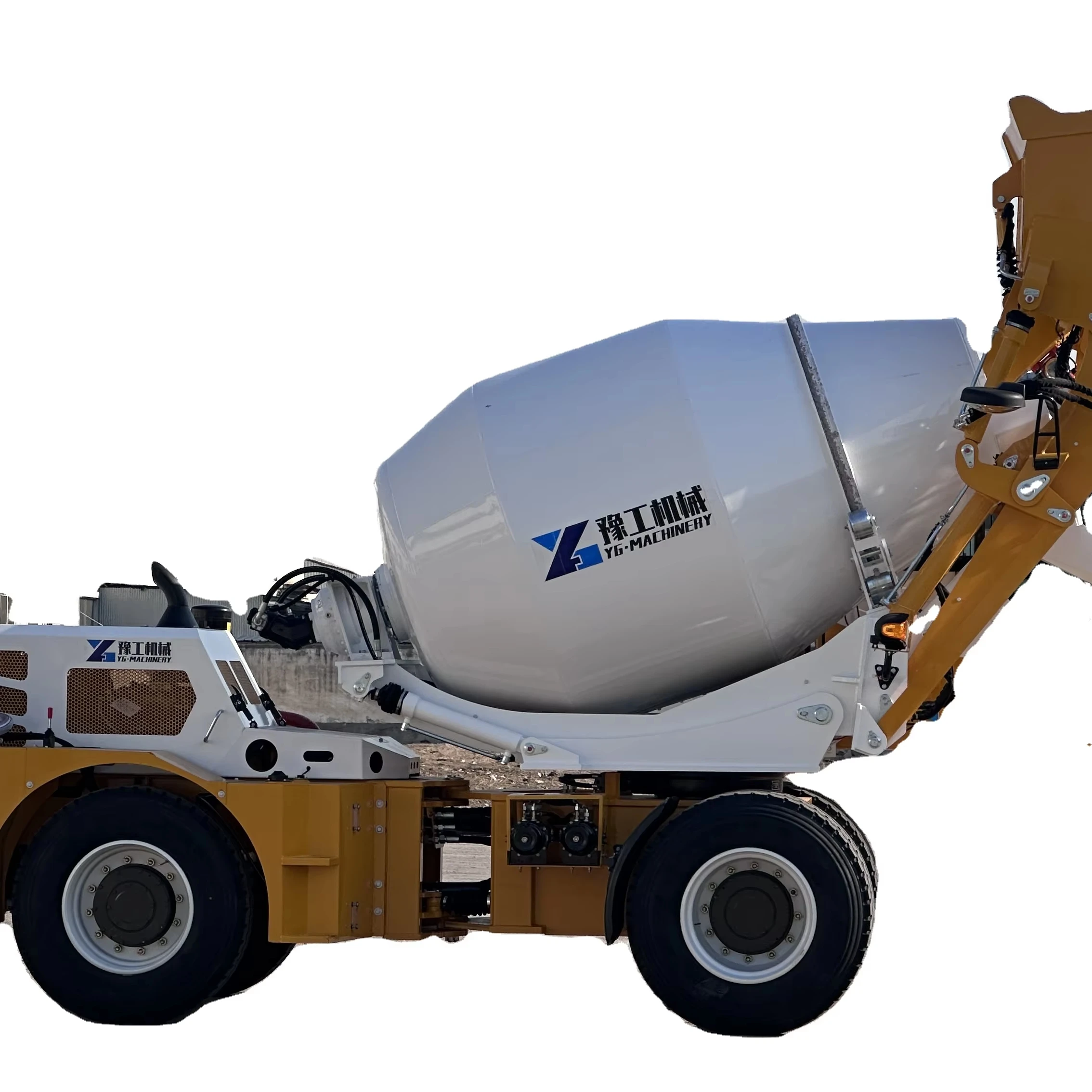 Anti Corrosion Concrete Self Loading Mixer Truck for Long Term Construction Site Usage