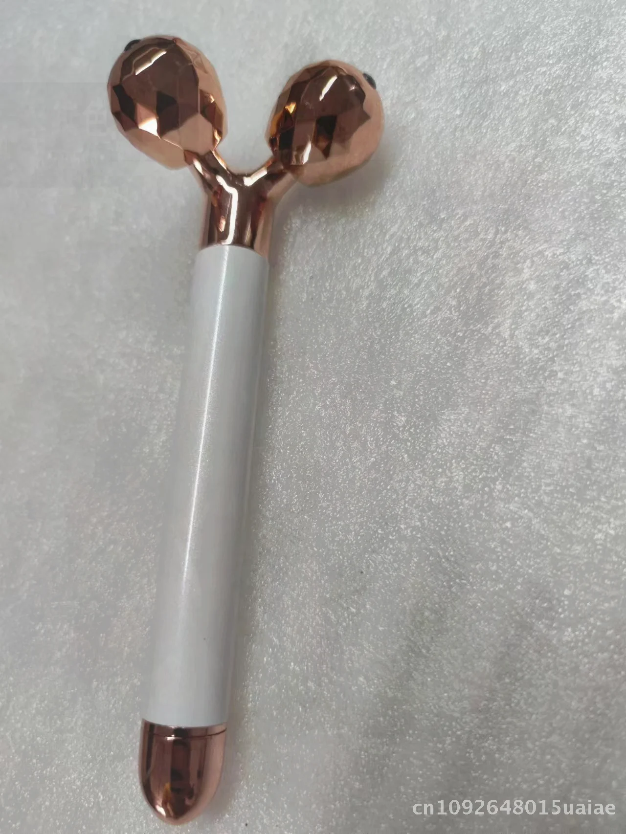 Elektrische Jade Golden Stick 5-in-1 Schoonheid Gezichtsmassager Negatieve Ionenroller Zinklegering voor Huidverzorging Goud Rose Goud Zilver