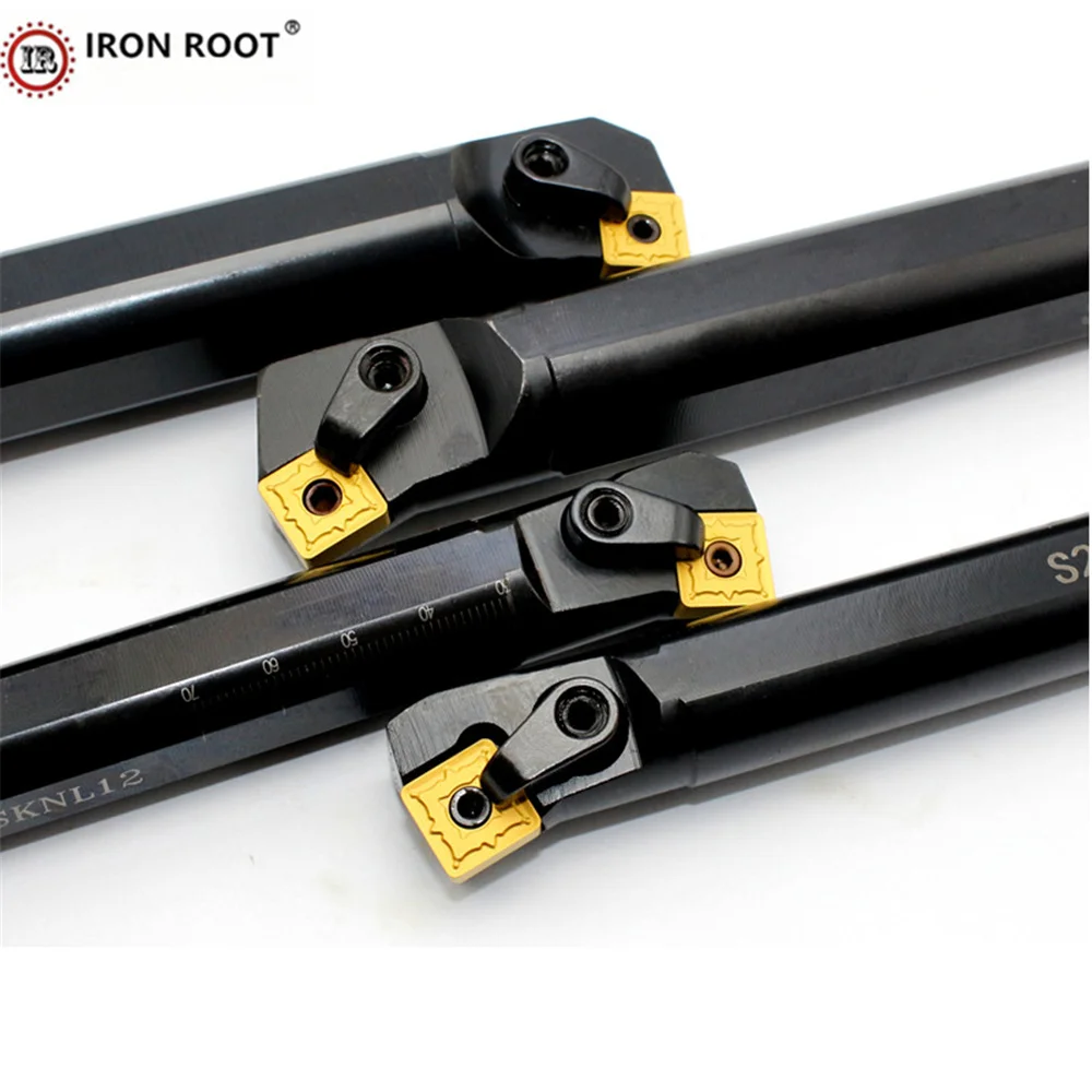 IRON ROOT 1P S16Q-MSKNR12,S16Q-MSKNL12,S20R-MSKNR12,S25S-MSKNR12,CNC Lathe Tools Internal Turning Tool Holder For SNMG120408