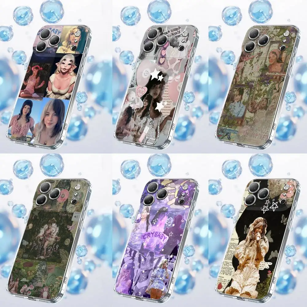

Singer M-Melanie Martinez Phone Case For iPhone 17,16,15,14,13,12,11 Plus,Pro,Max,Plus,E,SE4,Air,Mini Transparent