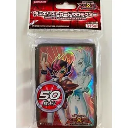 YuGiOh Konami Zexal Duelist Yuma Astral 50 pezzi manicotto per carte sigillato giapponese