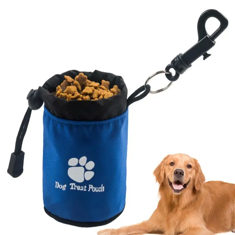 Dog Treat Training Pouch Food Dispenser Snack Bag for Dog Training Treat Pockets Puppy Treat Bag Leash Accessories for Pet Treat