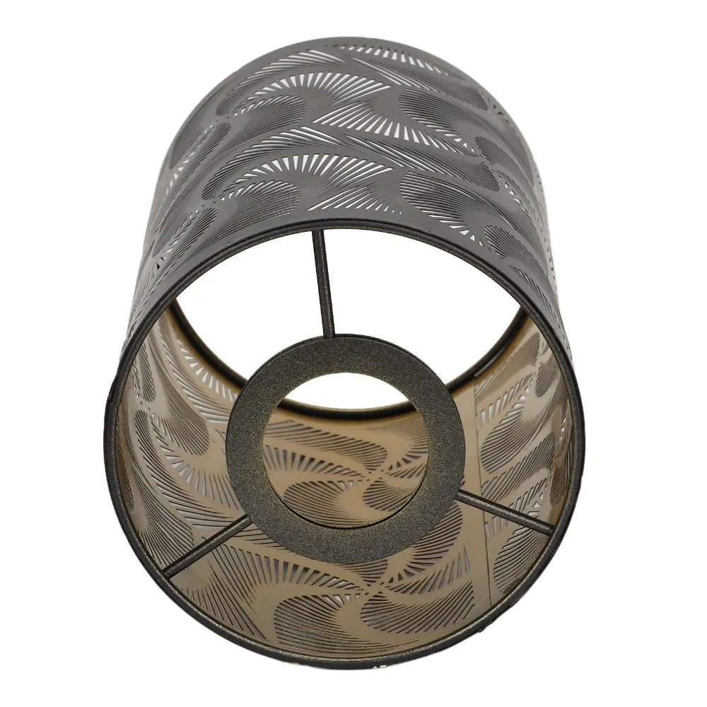 

Simple Iron Lampshade Geometric Pattern Medium Size Lamp Cover Small Lamp Shades Living Room