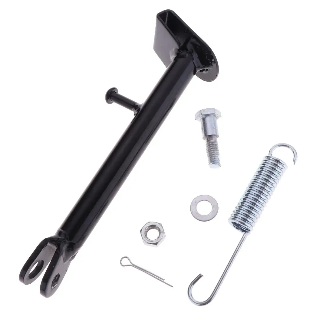 

Metal Motorcycle Side Stand Foot Kick Kickstand Support for PY80 New