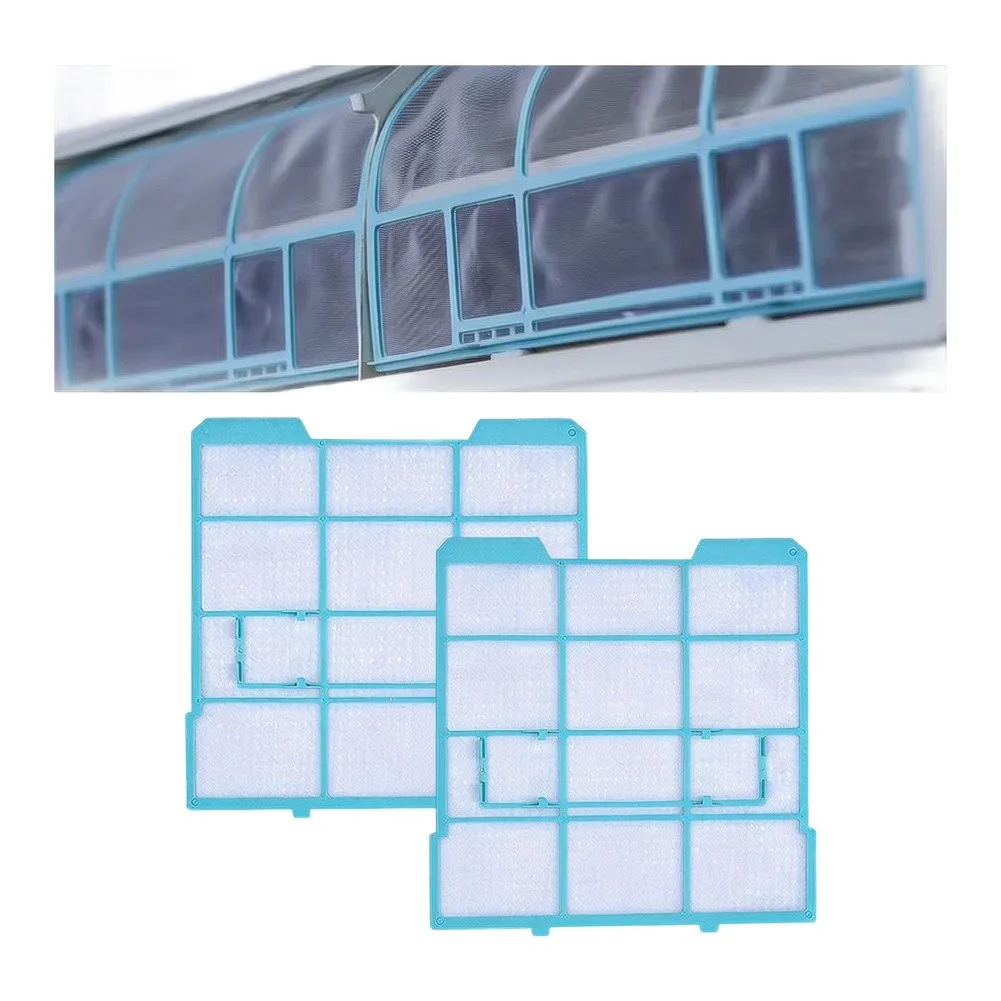 2Pcs Air Conditioning Replacement For Midea Conditioner Accessories Dustproof Screen Conditioning 2Pcs  2Pcs Air