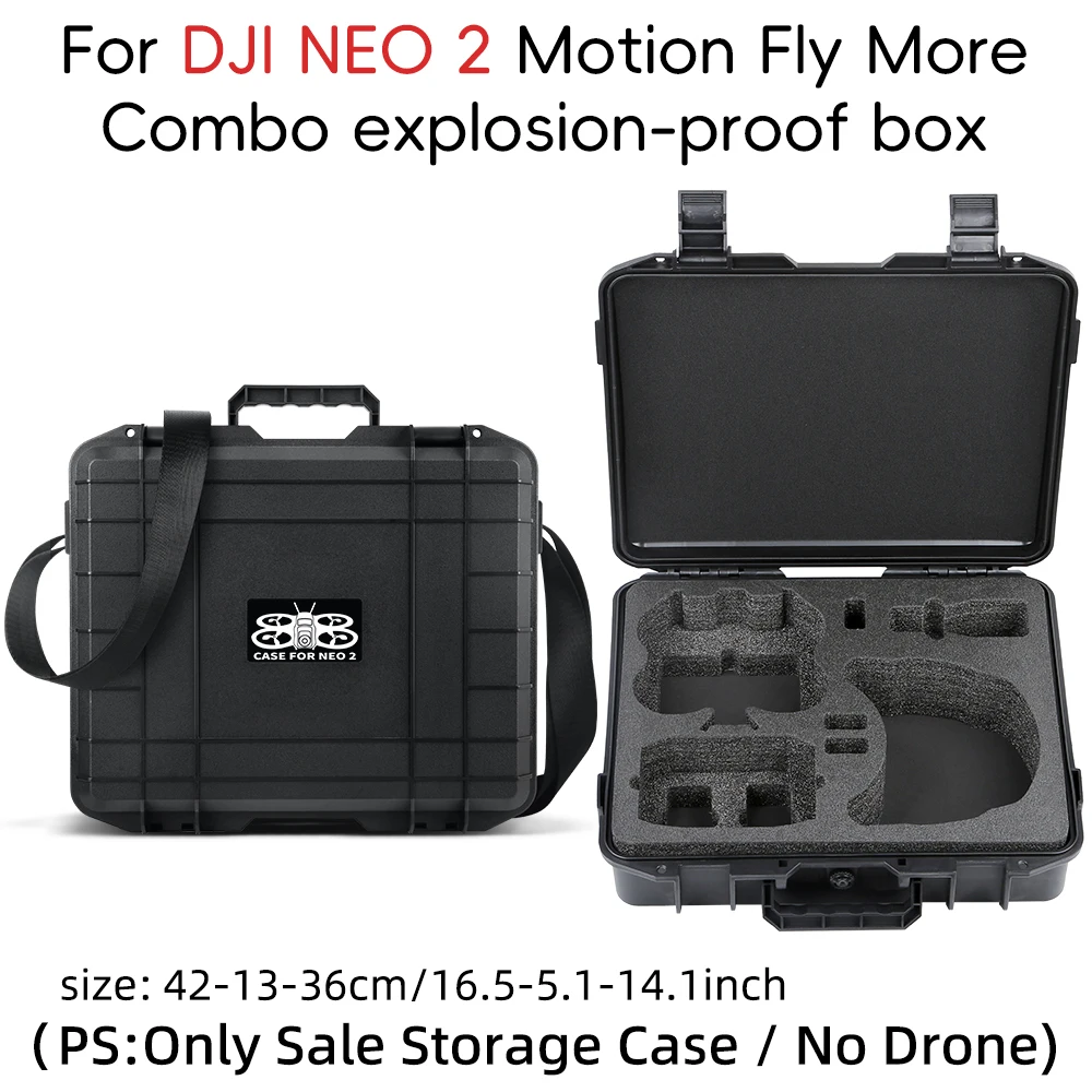 Explosieveilige Koffer voor NEO 2 Hard-shell Draagtas Waterdichte Case Opbergdoos Voor DJI Neo 2 Drone accessoires