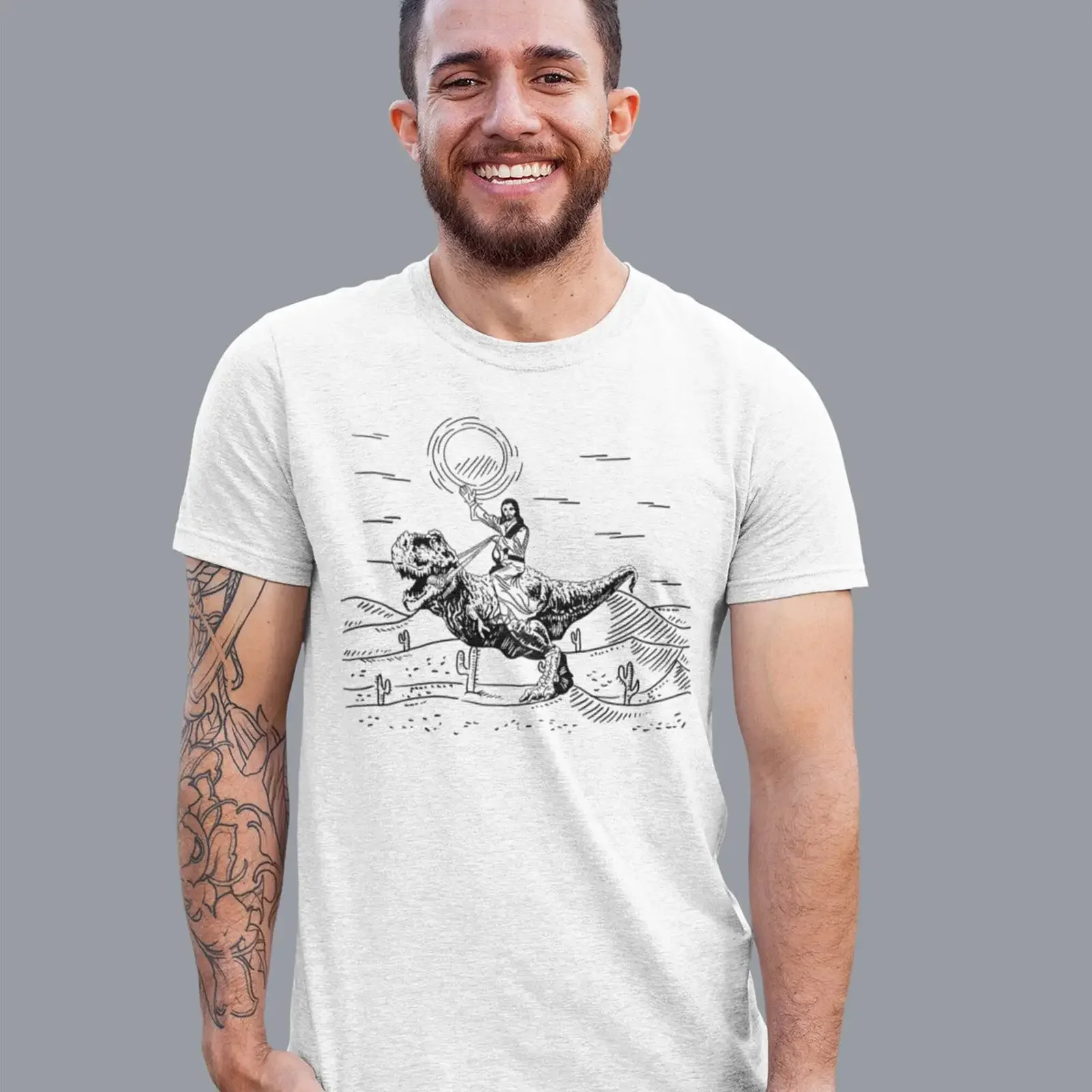 Funny Jesus Riding T Rex Dinosaur Shirt Novelty 90s Style Offensive Humor for  vintage Washed graphic Unisex Stretched Stylish