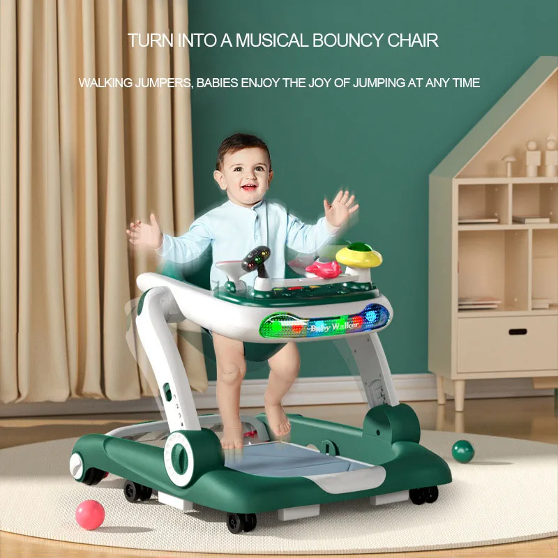Trotteur économique pour bébés garçons et filles, de haute qualité, anti-O-Leg, anti-d\'avant lover, multifonctionnel
