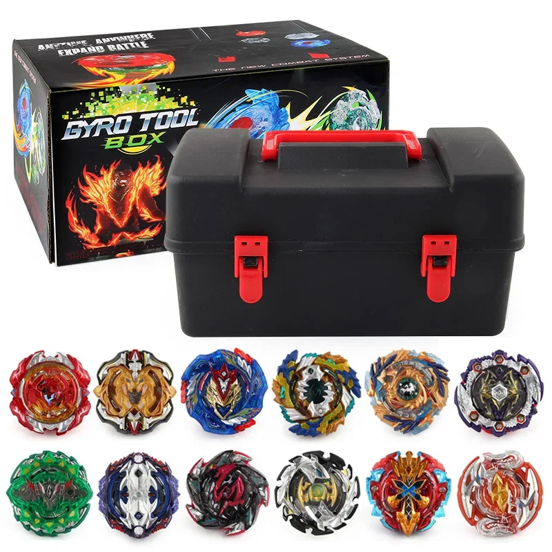 Beyblade 8801 Burst Gyro Set Match Sets Toy Small Volume Combat Toolbox Storage Box