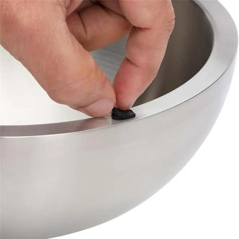 Easy Use Frozen Ice Stainless Steel Dip Chiller Bowl-35Oz Capacity-Dip Dish Platter For Salsa Party Serving Bowl Keep